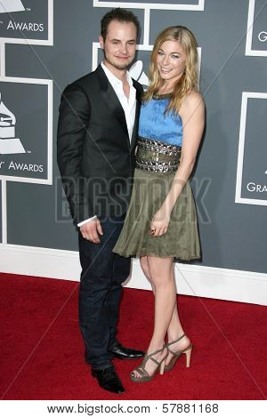 Dean Sheremet and LeAnn Rimes at the 51st Annual GRAMMY Awards. Staples Center, Los Angeles, CA. 02-08-09