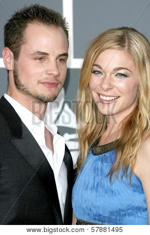 Dean Sheremet and LeAnn Rimes at the 51st Annual GRAMMY Awards. Staples Center, Los Angeles, CA. 02-08-09