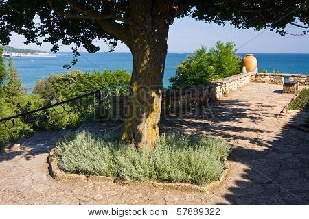 Residence Of The Romanian Queen By The Black Sea In Balchik, Bulgaria