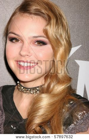 Aimee Teegarden  at the 5th Annual YMI Jeans Fashion Show and After Party. Music Box Theatre, Hollywood, CA. 10-06-08