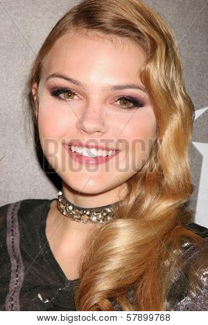 Aimee Teegarden  at the 5th Annual YMI Jeans Fashion Show and After Party. Music Box Theatre, Hollywood, CA. 10-06-08
