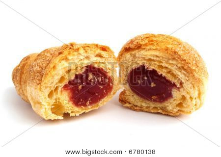 Croissant s nádivkou