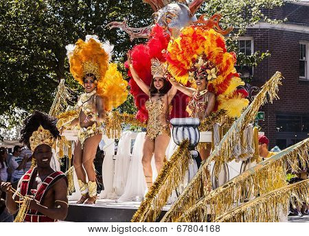 Dancers On Parade Float