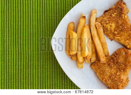 French Fries With Chicken Meat