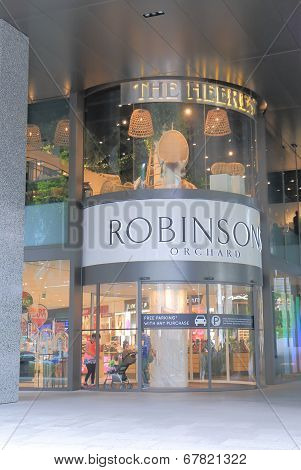 Robinsons Shopping centre Orchard road Singapore