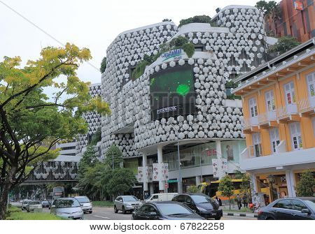 Modern architecture shopping mall Singapore