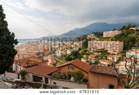 Menton City - Cote D'azur, France