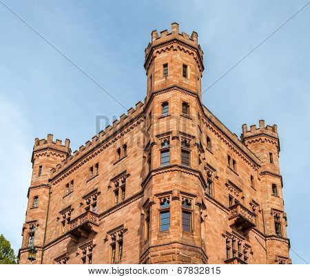 Medieval Ortenberg Castle, Built 11Th Sentury. Germany, Baden-wurttemberg