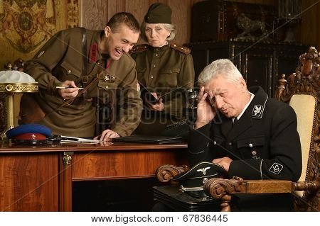 Soviet soldiers