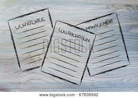 Business Documents: Workforce, Collaboration, Management