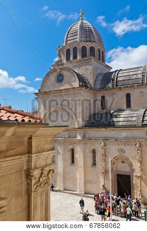 Cathedral Of St. James In Sibenik, Croatia