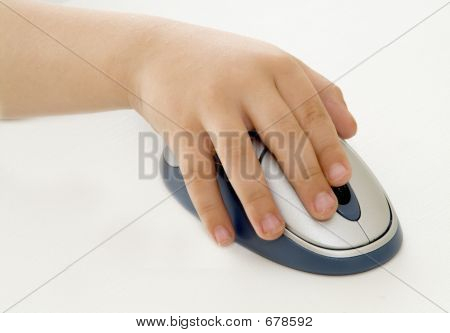 Childs mano sul Mouse