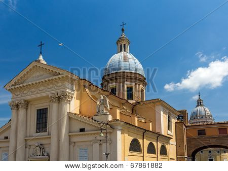 Church San Rocco In Rome, Italy