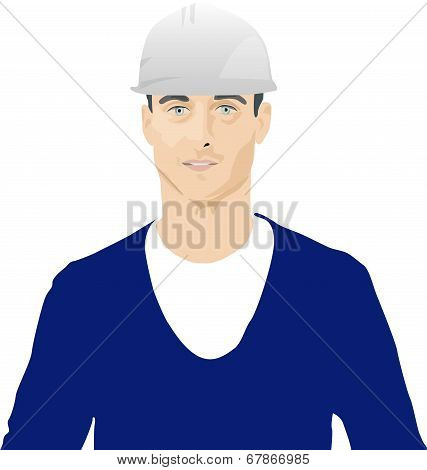 man in hard hat