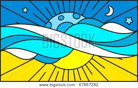 Day And Night Background