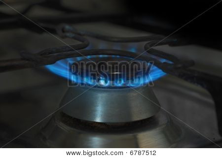 Fiamma blu