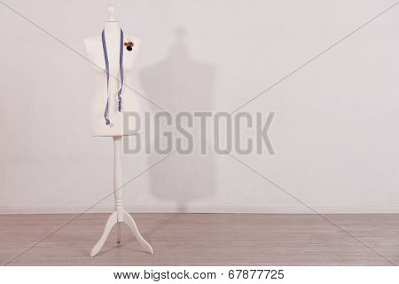 Mannequin in room
