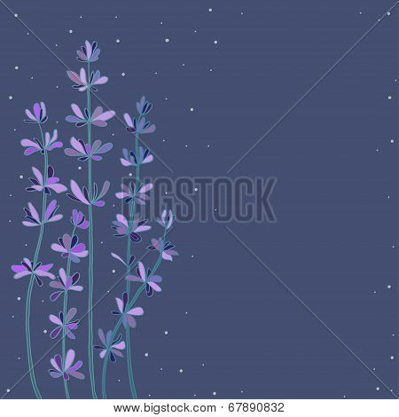 abstract lavender