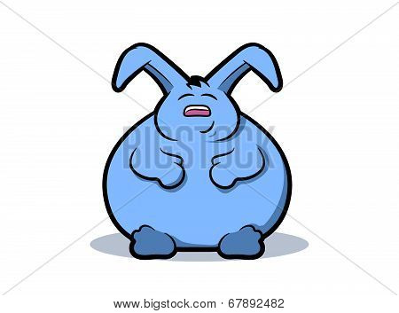 Fat Rabbit Cartoon