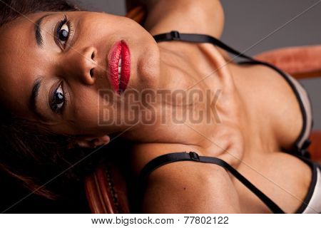 Beautiful Eyes And Lips Of A Lying Woman