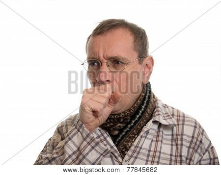 Man With Cold