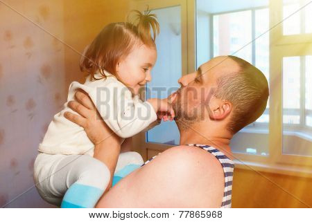 daughter meeting with the father