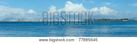 Summer Sea View From Beach (near Mytikas, Preveza, Greece)