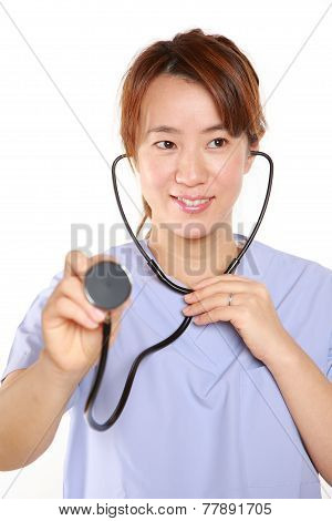 fema doctor with stethoscope