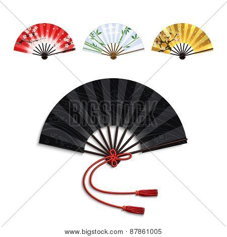 Folding Fan Set