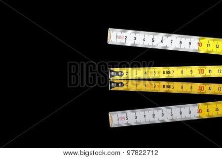 Yardstick And Meter Roll