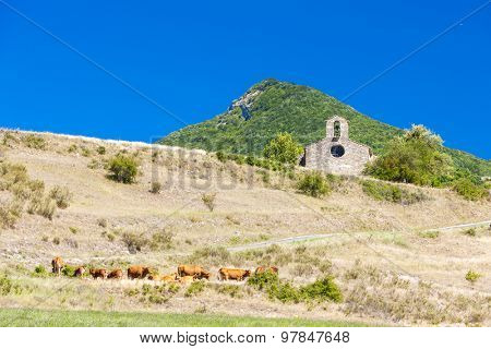 Chapel St. Jean de Crupies, Rhone-Alpes, France