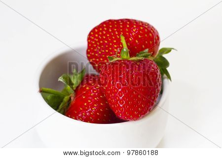 Bowl Of Strawberries