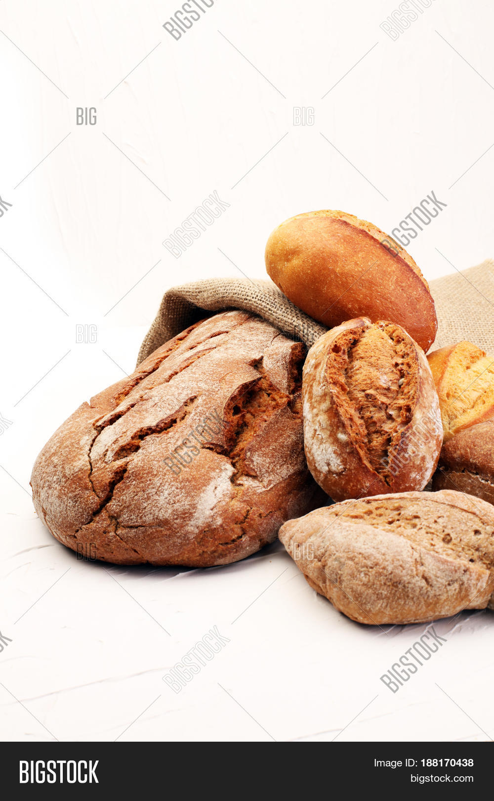 Different Kinds Bread Bread Rolls Image & Photo Bigstock