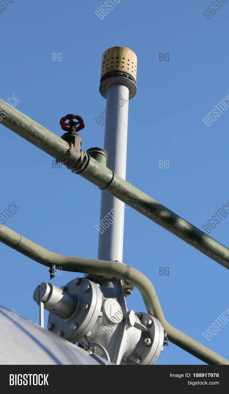 Vent Valve Natural Gas Image & Photo (Free Trial) Bigstock