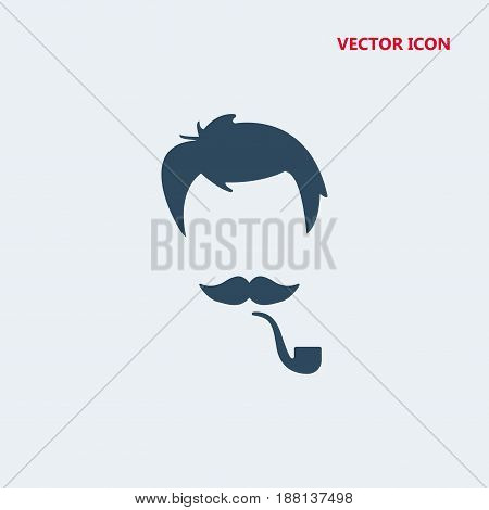 hair mustache pipe icon illustration. hair mustache pipe vector. hair mustache pipe icon. hair mustache pipe. hair mustache pipe icon vector. hair mustache pipe icons. hair mustache pipe set. hair mustache pipe icon design. hair mustache pipe logo vector