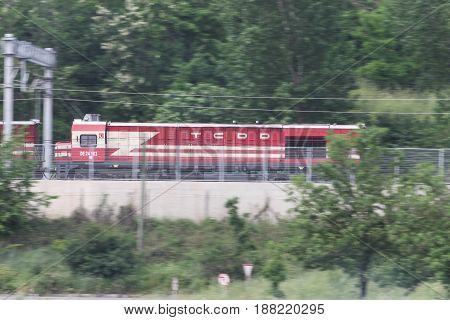 Turkish State Railways Train Locomotive