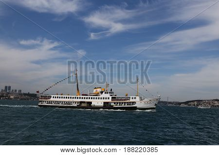 Ferry In Istanbul