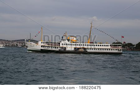 Ferry In Istanbul