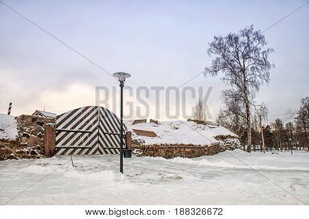Old Korela fortress in the town of Priozersk, Russia.