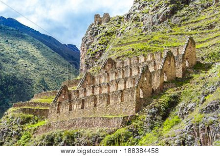 Ollantaytambo, Peru, Sacred Valley, Ruins