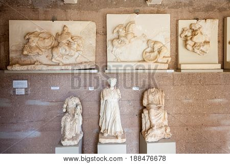 Ancient Corinth In Greece