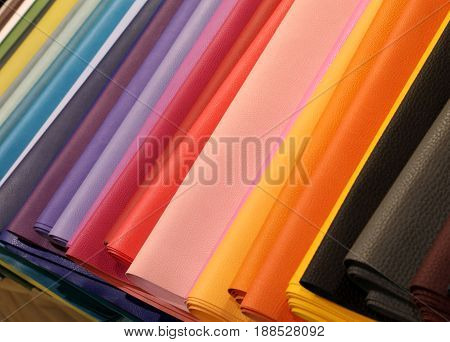 Background  Of Leather For Processing Fashion Accessories
