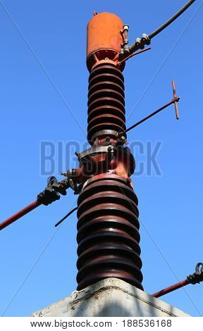 Breaker Switch In The Power Plant