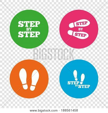 Step By Step Icons. Vector & Photo (Free Trial) | Bigstock