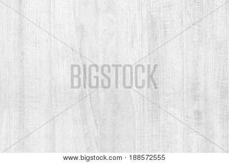 Abstract Surface White Wood Table Texture Background. Close Up Of Dark Rustic Wall Made Of White Woo