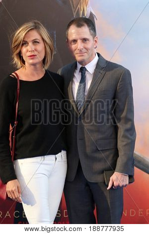 LOS ANGELES - MAY 25:  Sonya Walger, Allan Heinberg at the 