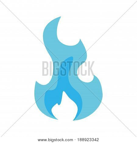 Fire burn flamme icon vector illustration graphic design