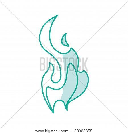 Fire burn flamme icon vector illustration graphic design