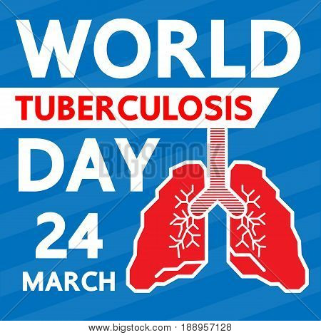 World tuberculosis day vector design for tuberculosis day.