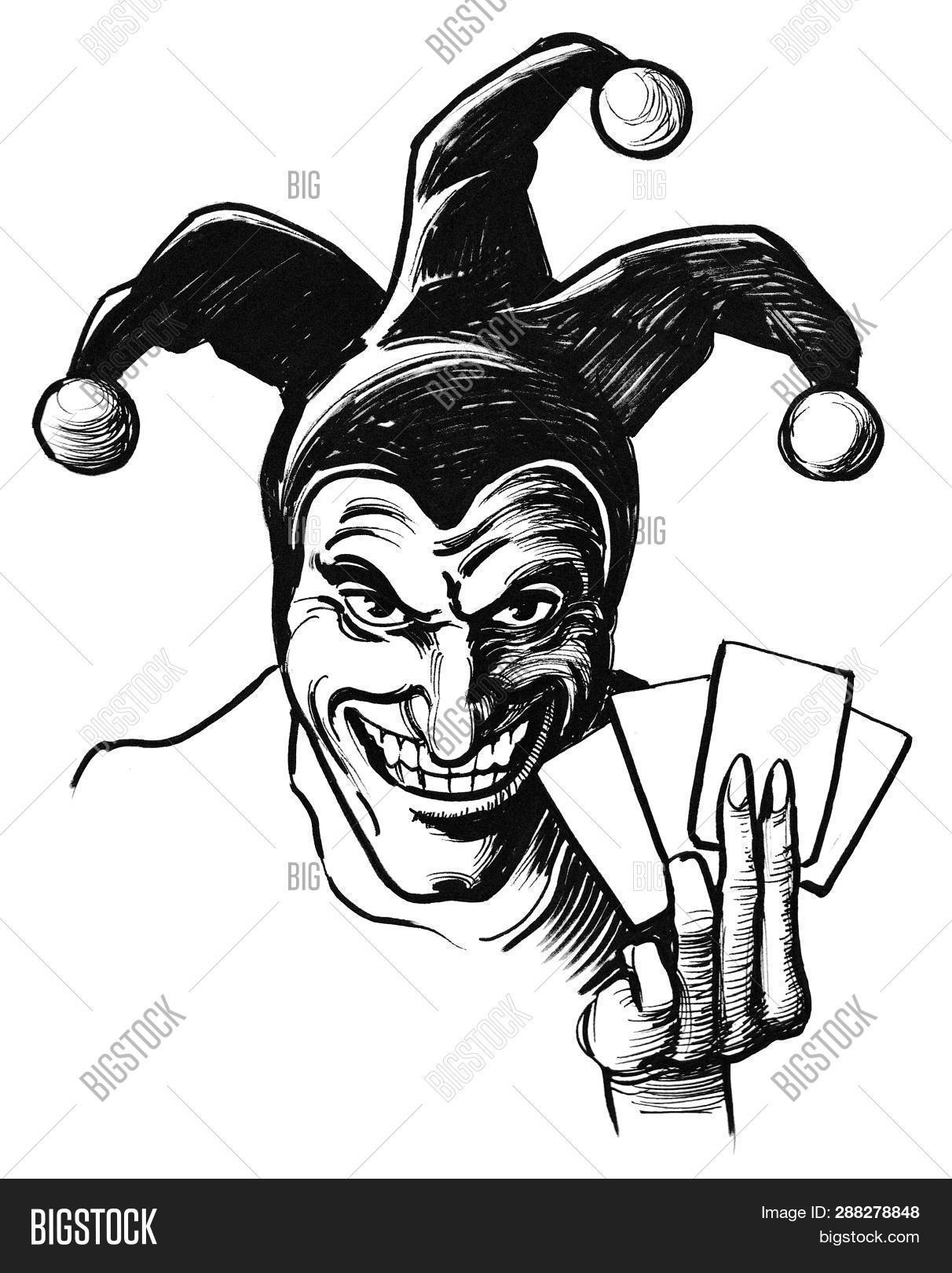 Joker Playing Cards Image Photo Free Trial Bigstock